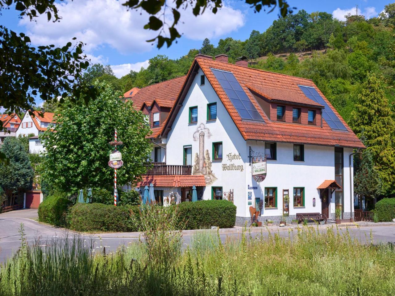 Hotel Landgasthof Wallburg Eltmann Exterior foto